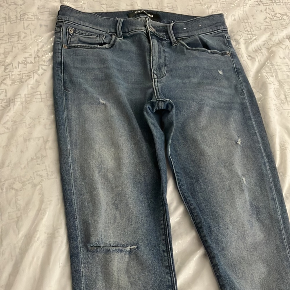 Express Stretch Performance Legging Mid Rise Jean… - image 3